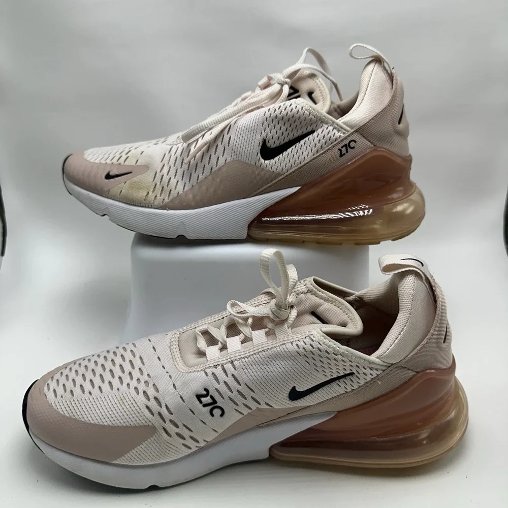Womens NIKE AIR MAX 270 PINK-BLACK Size 11 AH6789-604 Shoes - Picture 7 of 10